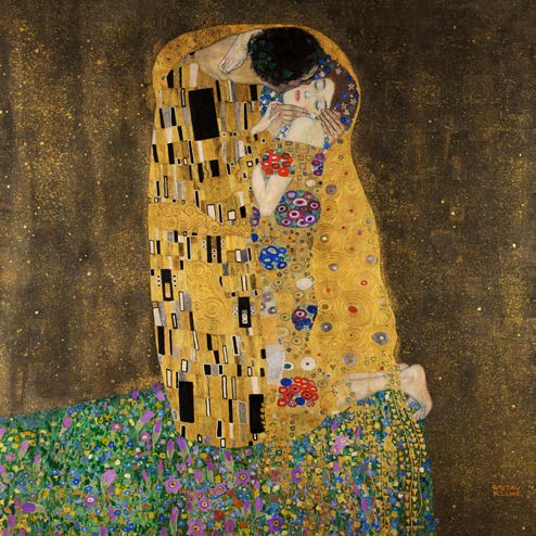 1GK7358 - Gustav Klimt - The Kiss