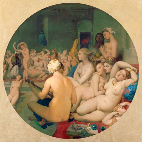 1JI7140 - Jean-Auguste-Dominique Ingres - The Turkish Bath, 1863