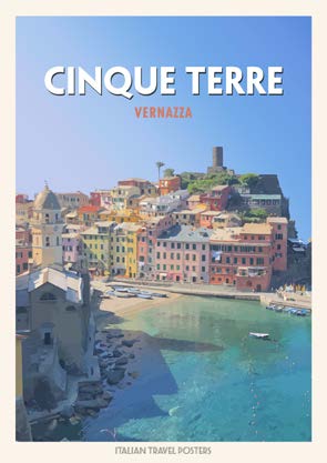 3AC7447 - Atelier Deco - Cinque Terre: Vernazza