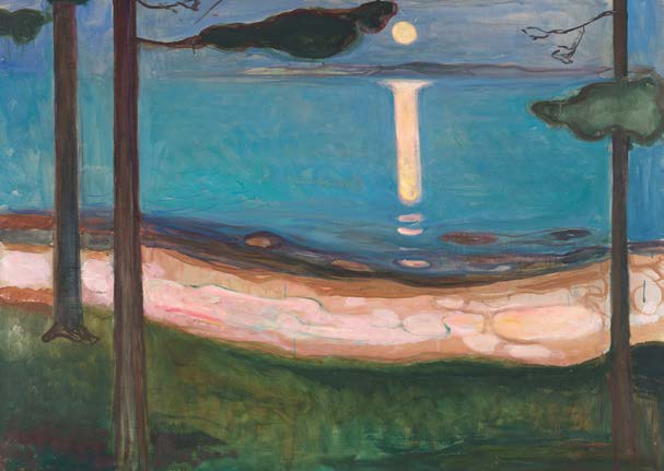 3EU7133 - Edvard Munch - Moonlight