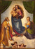 3RF7141 - Raffaello - Madonna Sistina