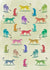 3SH7270 - Steven Hill - Wildlife pattern I multicolor)