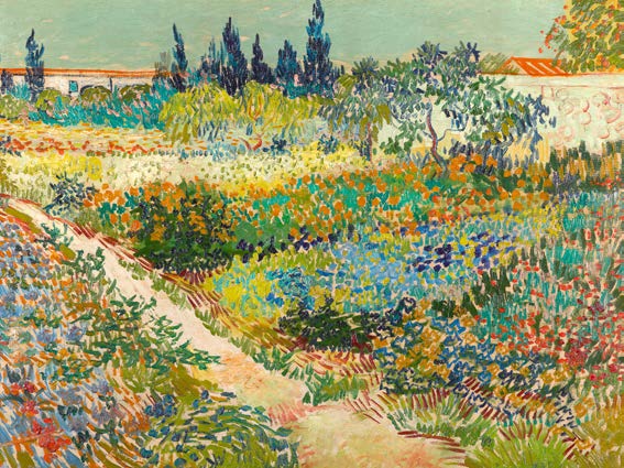 3VG7127 - Vincent van Gogh - Garden at Arles