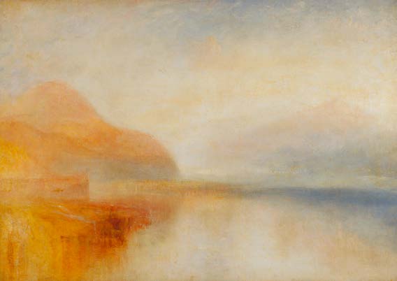 3WT7354 - William Turner - Inverary Pier, Loch Fyne: Morning