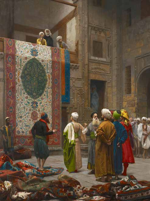 3AA5733 - Jean-Leon Gerome - The Carpet Merchant