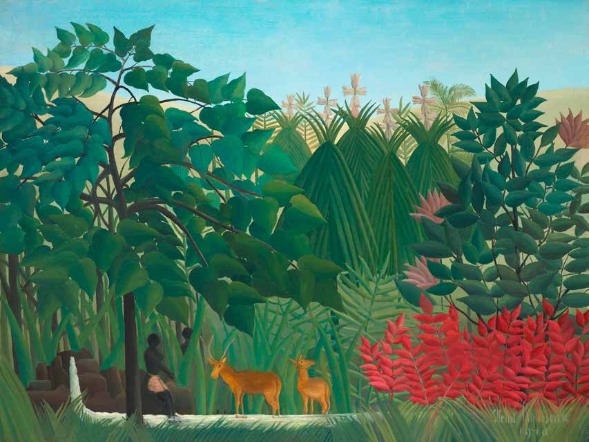 3ru5745 Henri Rousseau The Waterfall Pictureframingstudio