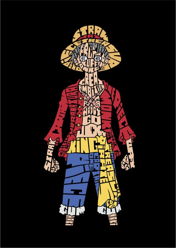 Pixel Hot - One Piece of One Piece pixel art! Luffy!